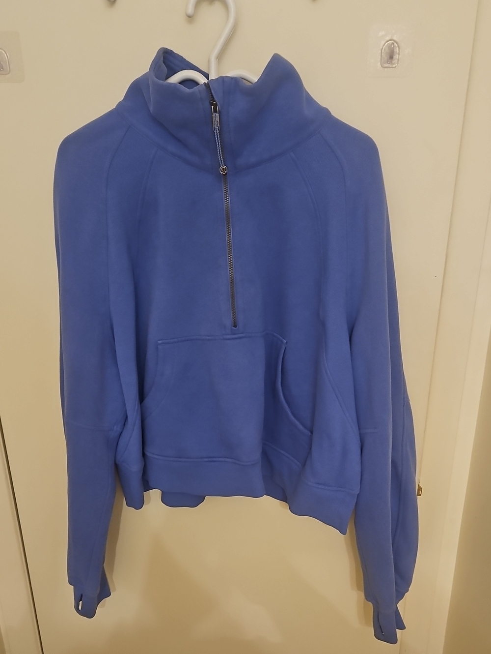 lululemon athletica Women's Half-Zip Funnel Neck Pullover - Royal Blue